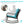 Metal 2-Person Outdoor Patio Rocking Seating Group with Cushions