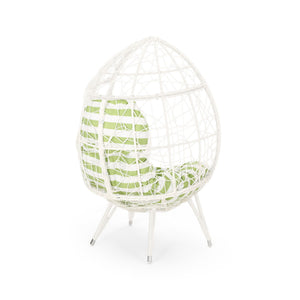 Cosmos - Round Hammered Iron Teardrop Chair