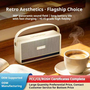 KP-843 Best-Selling Wireless Bluetooth Speaker Portable Handle Home Use RGB Ambient Light Factory Direct Wholesale Export-Exclusive