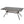 Celestine Outdoor Cast Aluminum Dining Table with Floral Lattice Design and Umbrella Holder