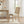 Dining Chair With Synthetic Cane Back And Upholstered Seat (Set of 2) - Natural