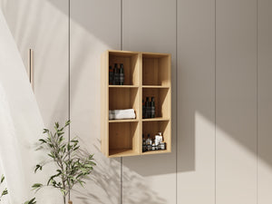 24 Inch Wall Mounted Storage Shelves Combination