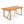 7 Pieces Acacia Wood Outdoor Dining Set with Blue Cushions
