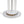 Rope Contemporary Floor Lamp in Natural Wood, White Metal, and Rope Accent