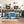 2 Person Desk With Monitor Stand, Long Office Workstation With Dual Storage Shelves And Frame - Brown / Black