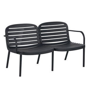 Luna Outdoor Patio 3 Pieces Chat Set