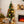 Artificial Half Christmas Trees with Auto Open Steel Base