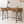 3 Drawer Writing Desk With Handles - Brown