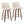 Mid-Century Modern Fixed-Height Counter Stool