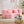 71-Inch Folding Sofa Bed in Pink Chenille with High-Density Foam