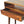 Solid Wood Chestnut Nordic Style Console Table