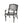 Luminea Outdoor Aluminum Dining Chair with Scroll Design, Bronze
