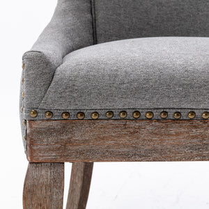 Ultra - Side Dining Chair, Nail Head (Set of 2)