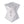 Modern Geometric MGO Side Table - Hourglass Accent Table
