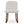 Dining Chair With Curved Legs (Set of 2) - Beige / Brown