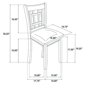Hester - 5 Piece Dining Set - Espresso
