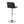 Toriano - Contemporary Adjustable Barstool With Swivel & Rounded T Footrest (Set of 2)