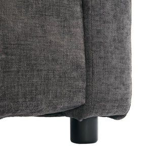 Cozy Upholstered Cushion Loveseat Sofa For Living Room