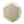 18x18x21 Hexagonal Capes Capiz Stool Cream/Yellow