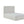 Canter Tall Headboard Upholstered Bed in Pearl White Chenille, Queen Size