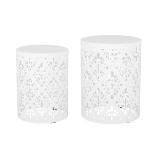 Outdoor Metal Modern Design End Table