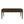 Fluted 2 Drawer Coffee Table - Brown