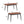 Lanae - 5 Piece Dining Room Set - Natural / Black
