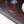 Modern Sideboard With Tempered Glass Doors - Ox Blood Red