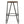 Simeon - Multifunctional Metal Stool With Wood Seat