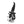 Set of 2 Black Fabric Gnomes with 'Boo' Banner