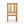 Set of 2 Rubber Wood Dining Chairs