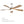 Ceiling Fan with DC Motor and Integrated Light