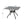 Arch Mesh Dining Table With Lightweight Frame - Black