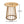Outdoor Round Top Dining Table - Teak Bistro Table