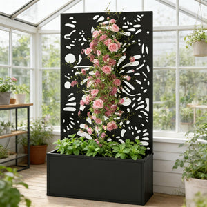 Stylish Plant Bed, Freestanding or Wall Mounted Plant Bed