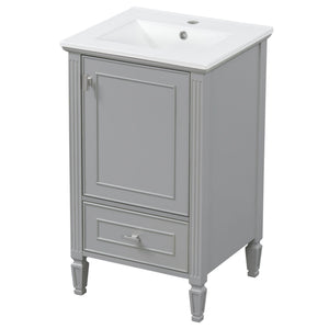 Retro Bathroom Vanity With Sink