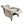 Aidan - Push Back Recliner Chair With Tufted Back And Nailhead Trim - Cream