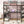 Loft Bed With 4 Layers Of Shelves And L-Shaped Desk, Stylish Metal Frame Bed With A Set Of Sockets, USB Ports And And Wireless Charging