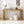 U_STYLE Curved Design Console Table