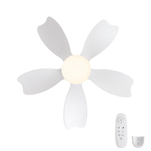 Low Profile Flush Mount Ceiling Fan With Light