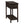 Accent End Table, 2 Tier, Storage Drawer, Transitional - Walnut