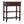 Solid Wood Turned Occasional Table, 1-Drawer