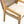 Outdoor Dining Chair Set of 4 - Acacia Wood and Wicker with Cream Cushion