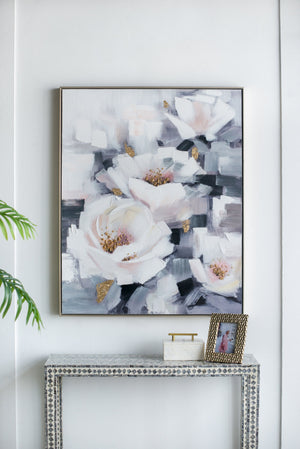 Sarah Framed Floral Wall Art, Large