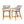 Outdoor Bar Stools Set of 2 with Arm and Backrest