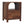 Solid Wood Arc-Line Bedside Table