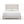 Hayden King Size Upholstered Wingback Bed with Textured Ivory Canvas and Tall 54' Headboard