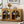 TREXM 4-Door Large Storage Sideboard Buffet Cabinet