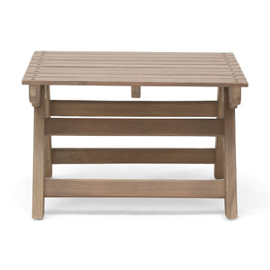 Sedona Outdoor Side Table With Open Slat Design