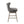 360 Degree Swivel Counter Stool With Silver Detailing